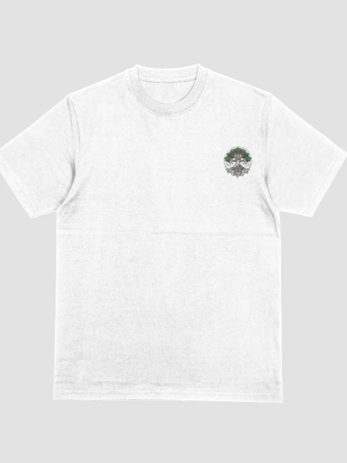 APCTY Garden State Tee in white, front view on a studio background